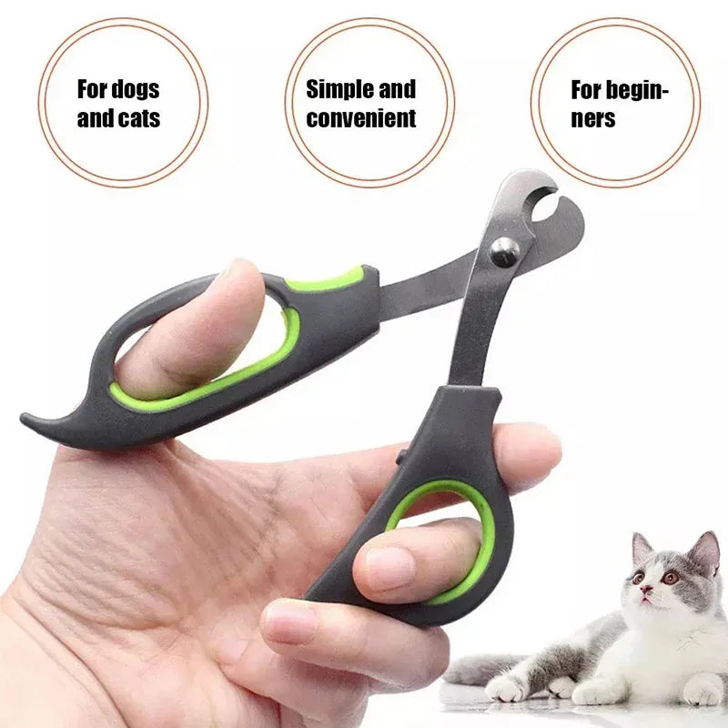 Cat Nail Clippers | Stainless Steel & Ergonomic Design